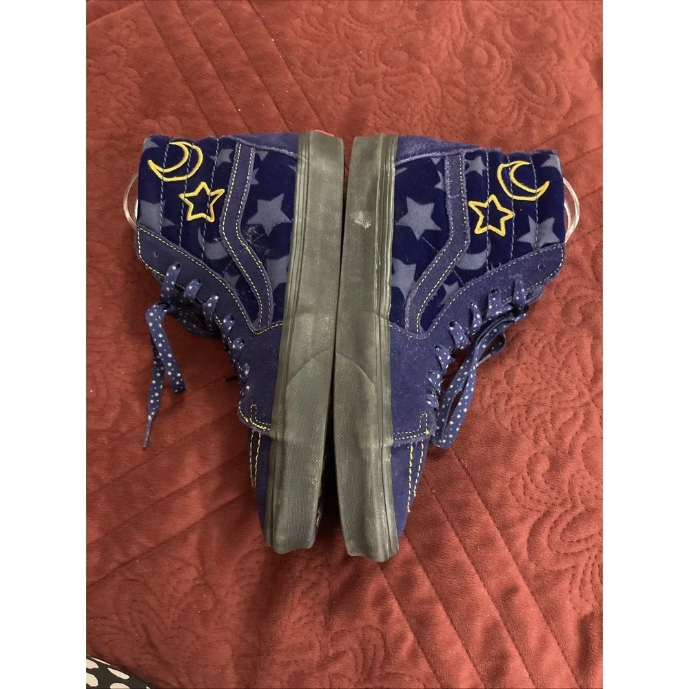 Women Size 10‎  Men Sz 8.5 VANS Disney x Sk8- High Sorcerer's Apprentice Purple